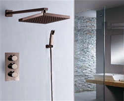 Oil Rubbed Bronze Finish Showers